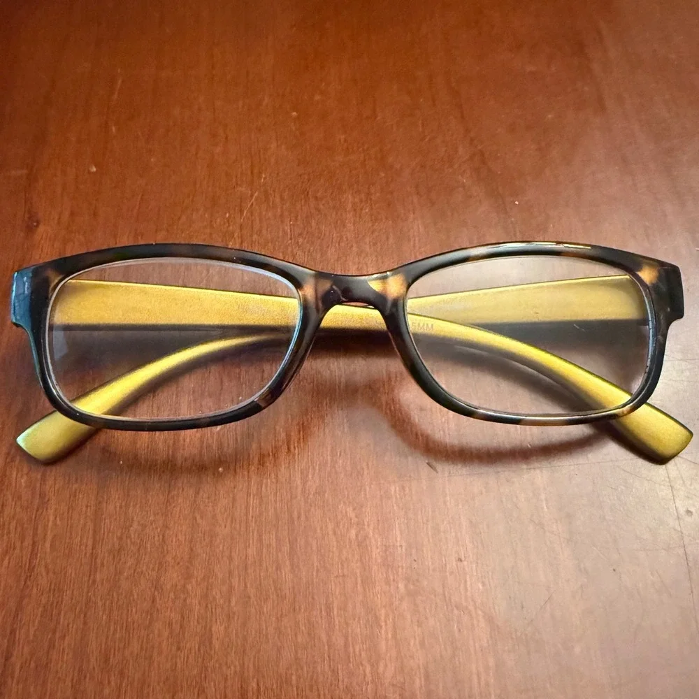 Sight Station Reading Glasses +1.50 Heather Gold Tortoise shell